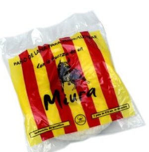 PAÑO DE LUSTRAR MIURA BLANCO CON VELCRO