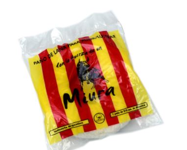 PAÑO DE LUSTRAR MIURA BLANCO CON VELCRO