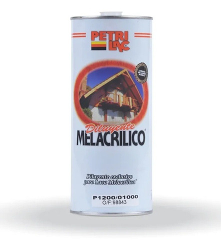 PETRILAC DILUY.MELACRILICO X 1LT