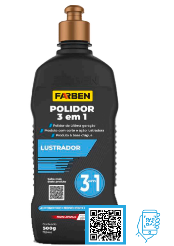 PULIDOR 3 EN 1 X 500CC FARBEN