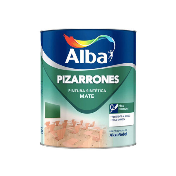 PINTURA P/PIZARRON VERDE ALBA X 1LTS