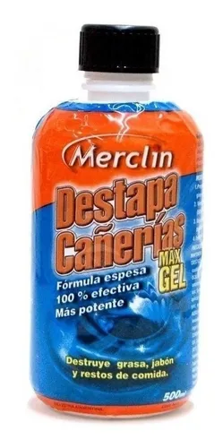 DESTAPA CAÐERIAS MAX GEL 500ML