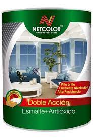 NETCOLOR ESMALTE SINTETICO BEIGE X 1/4 LTS