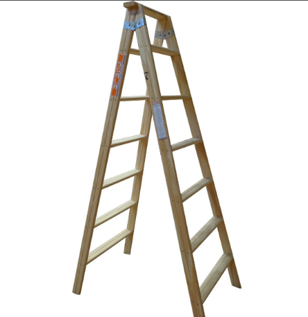 ESCALERA COMBINADA SC 8 ESCALONES MADERA