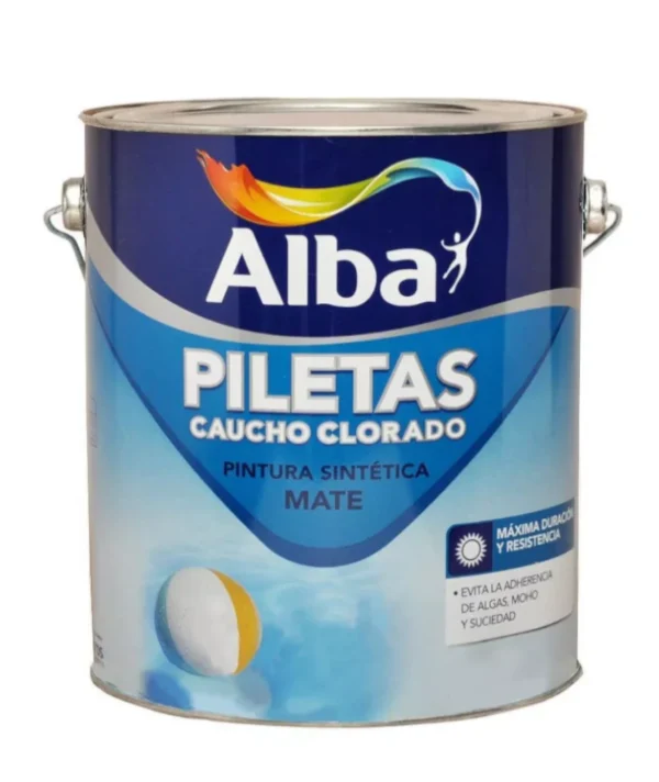 ALBA PILETAS CAUCHO CLORADO CELESTE PROF 1LTS