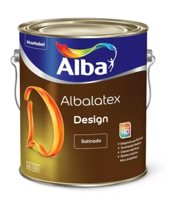 ALBALATEX DESAING SATINADO BLANCO X 20LTS