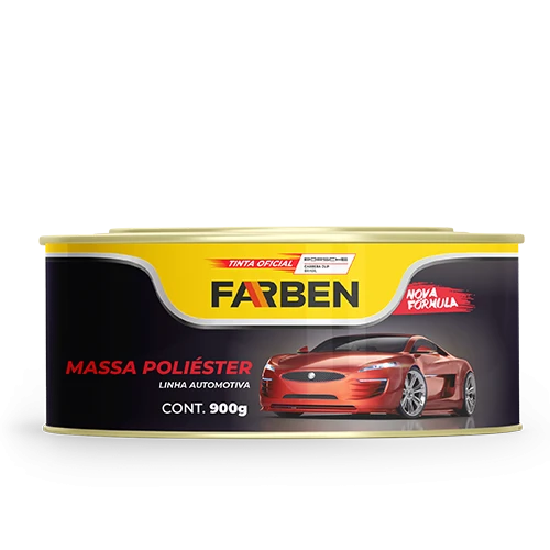 MASSA POLIESTER CINZA SOFT X 4LTS FARBEN