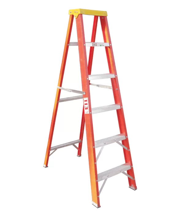 ESCALERA EXTENSIBLE PRFV DIELECTRICA 140KG 20 ESCALONES